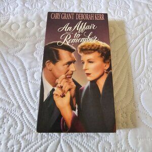 An Affair To Remember VHS Movie Starring Cary Grant & Deborah Kerr, Vintage